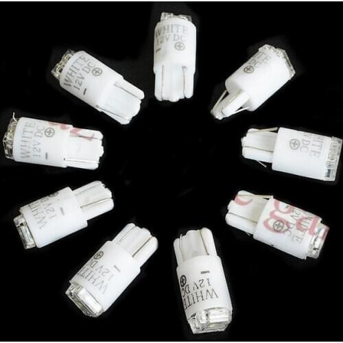 20PCS/Lot Good Quality DC12V LED Light White Small Round LED lamp Bulbs for Arcade Push Button Parts