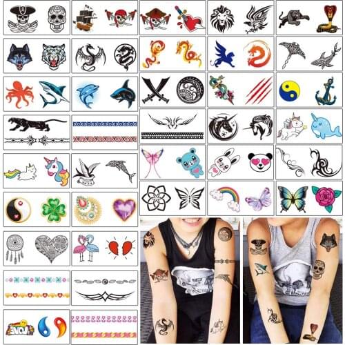 36 Sheets Temporary Tattoos for Kids Boys Girls Adults Great Party Favors and Decorations