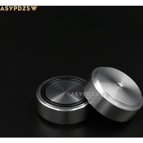 4 PCS Solid aluminum Silver 44*17 Power AMP rack foot Preamplifier DAC feet