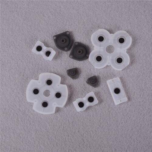 High Quality 9pcs/set Silicon Button Pads Silicon Rubber Conductive Pads - For PS4 Controller Repair Parts