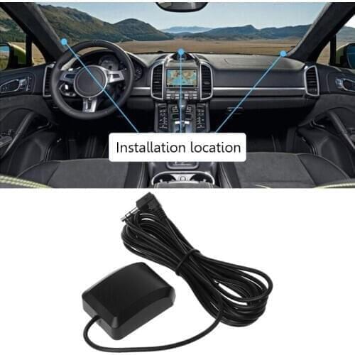 Car DVR Recorder GPS Navigation Accessories External Antenna Module 3.5mm Plug Q9QD