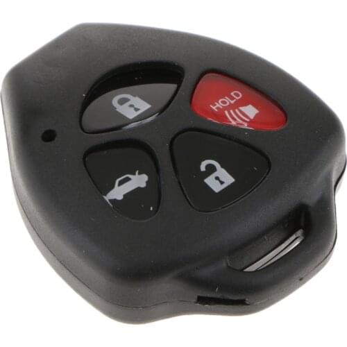 Auto Car Remote 4 Buttons Key Shell Case Fob Cover For Toyota Camry Highlander Vios