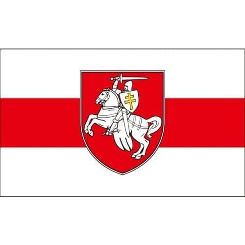 3x5 ft Belarus White Knight Pagonya Flag custom digital print 90x150cm