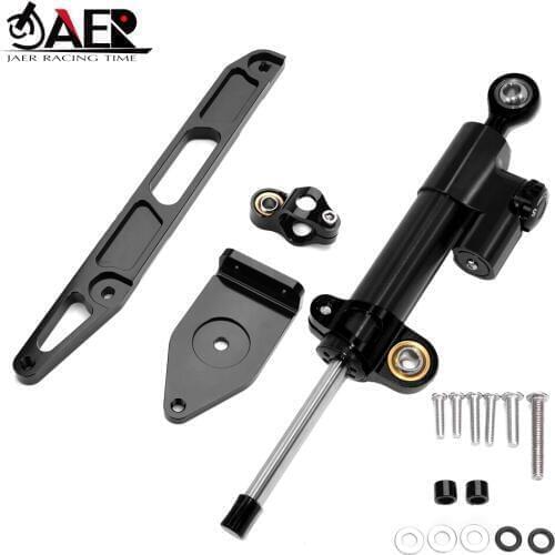 JAER Motorcycle XJR1300 Steering Stabilize Damper Bracket Mount for Yamaha XJR1300 2002-2015 2014 2013 2012 2011 2010 2009 2008