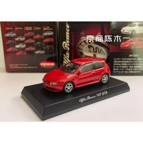 1/64 KYOSHO Alfa Romeo 147 GTA Performance Cannon Collection of die-cast alloy car decoration model toys
