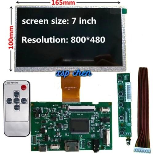 Driver board controller HDMI AT070TN90 AT090TN10 AT070TN93 AT080TN52 Micro USB 50-pin support 800*480 1024*600 resolution