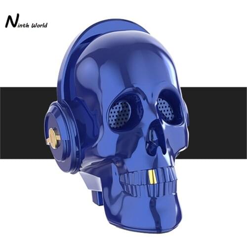 The New Hot Skull Bluetooth Stereo Phone Holder Halloween Gifts Wholesale And Retail High-end Luxury Ins Phone Kickstand