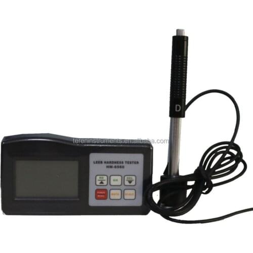 Dalian Teren HM-6560 Metals Leed Hardness Tester 200~900 HLD Durometer Testing Instruments Portable Meter