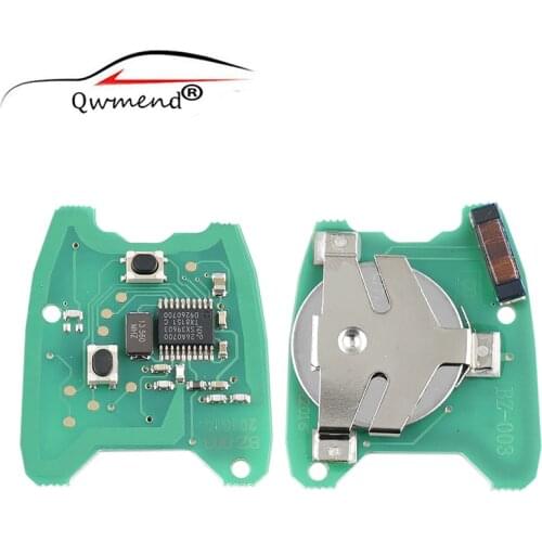 QWMEND for Peugeot Key pcb Electronic Board Plate Smart Car Key PCB for Peugeot 307 Smart Car Key PCB for Citroen C2 C3 Pluriel