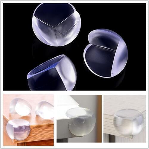 Silicone Corners 4PCS Baby Edges Furniture Trim Soft Overlays On Corners Childrens Furniture Edge Banding Baby Safety Protector