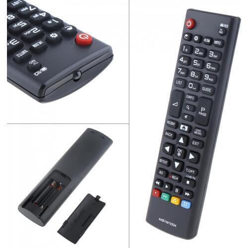 AKB74915324 Replacement TV Remote Control with Long Transmission Distance for LG TV 43UH610V / 50UH635V / 32LH604V