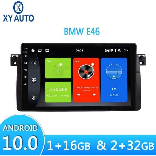 Android 10.0 Car Radio Multimedia HD Video Player For BMW E46 M3 Rover 75 Coupe With GPS Bluetooth WiFi Split Screen