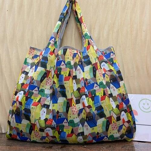 Large Womens Bags Heavy Shopping Bags Reusable Grocery Bags Foldable Handbags Womens Handbags Travel Shoulder Bags