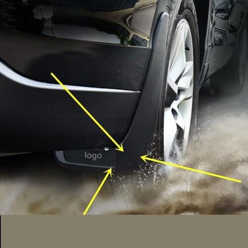 Mud Flaps Splash Guards Fender Mudguars For Toyota Highlander 2015 2016 2017 DB049