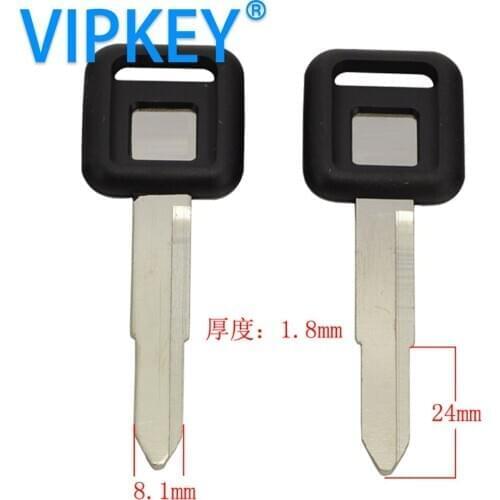 C185 Single glue left long rubber single car blank key