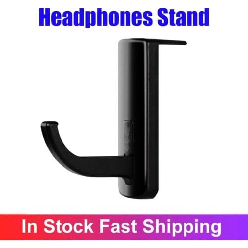 Headphone Holder Universal Headphone Headset Hanger Wall Hook PC Monitor Earphone Stand Headphones Stand Holder Rack Portable