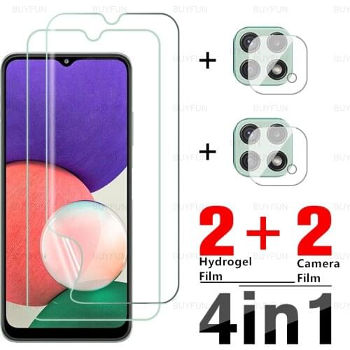 9D Hydrogel Soft Film For Samsung Galaxy A22 5G 6.6" Screen Protective Film For samsung a22 a32 a42 a52 a72 a21 a21s Lens Film
