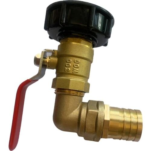 IBC Fuel Adapter on 1 "lever Brass Garden Tap Valve Tap Replacement