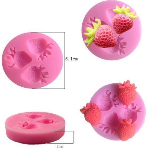 Cake Decorating Tools 3D Silicone Mold Fondant Candle Soap Mold Baking Cupsake Kitchen Accessries Play For Kids Gift