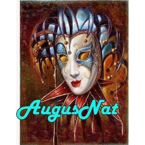 Clown diamond painting halloween skull mask daimond embroidery kit puzzle pictures diamant mosaic canvas paint poster big size