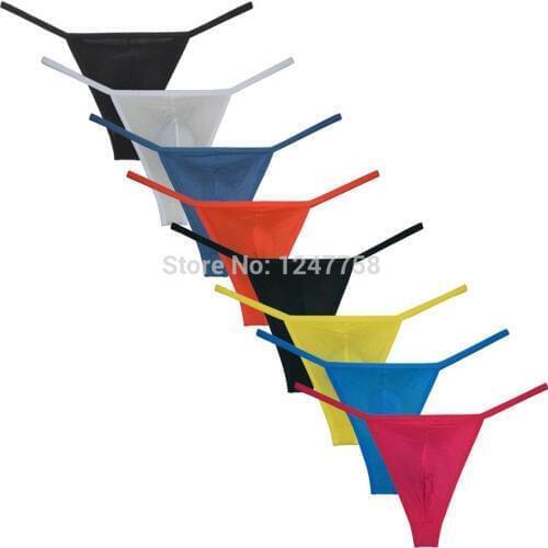 Modal Tongs Sexy Mens Underwear Thongs And G Strings Jockstrap Bikini Sissy Mankini