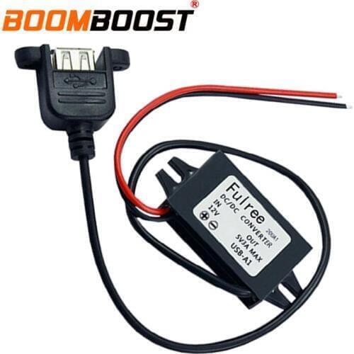 DC 12V To 5V Converter Module 3A 15W USB Output Power Adapter single USB Output Power Adapter