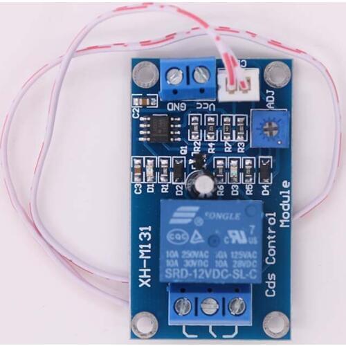 DC 12V Photosensitive Resistance Relay Control Module Light Control Switch Photo Induction Module RM007