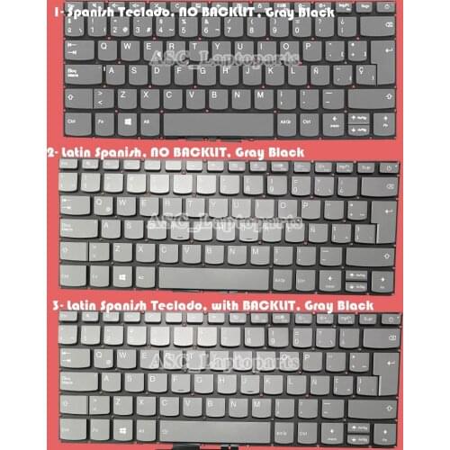 New Latin Spanish Teclado Keyboard For Lenovo Ideapad 320E-14ibk 320-14isk 320H-14isk 320H-14ibk 320L-14ibk 320R-14ibk BACKLIT