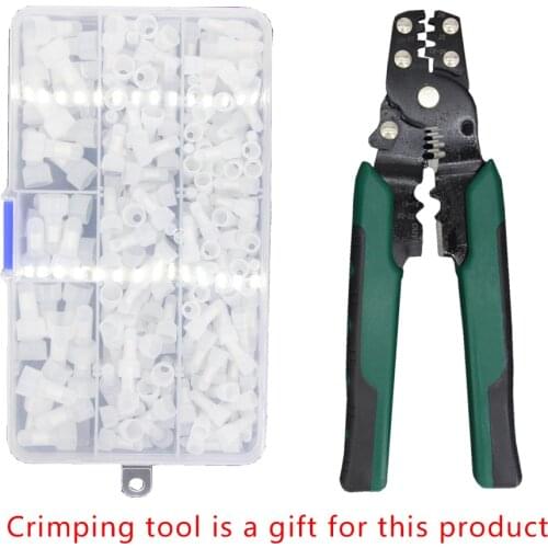 210 PCS Pressure Cap CE / 1/2/5 Nylon Closure Nipple Connector Wire connector quick Terminal