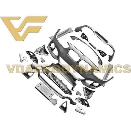 Suitable For 15-19 BMW F20 116i 118i 120i 125i VAD-MT Full Body Kit Front Bumper Rear Bumper Side Skirts