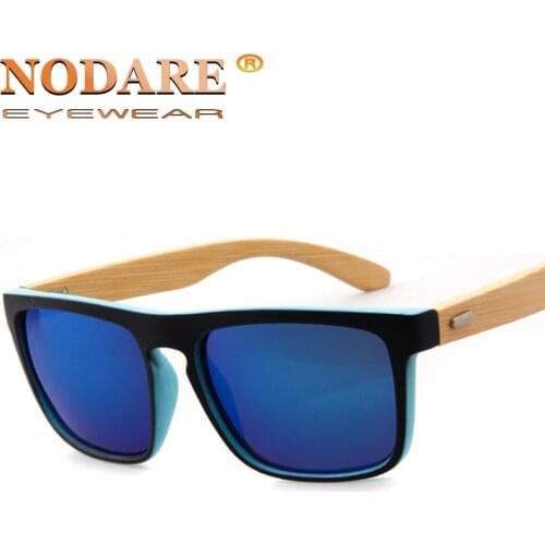 2019 New Bamboo Sunglasses Men Wooden Sun glasses Women Brand Designer Mirror Original Wood Glasses Oculos de sol masculino