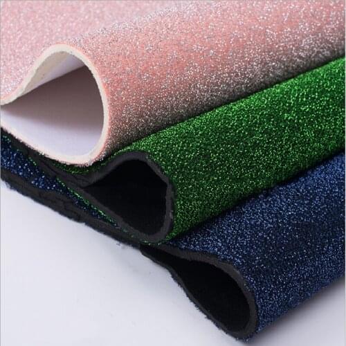 4 yards Glitter crystal lattice composite rubber waterproof neoprene material, luggage, sportswear, childrens clothing fabric