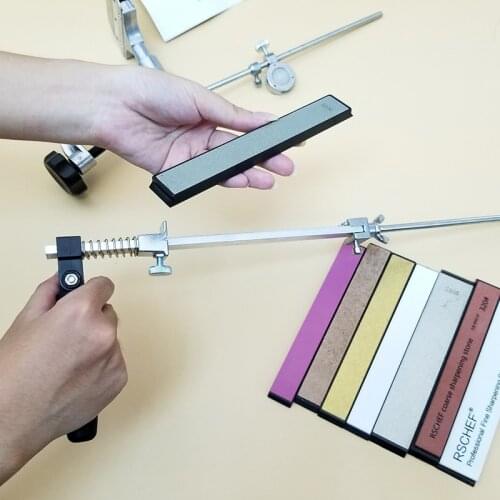 All new ruixin knife sharpener Fixed angle knife sharpener sharpening stone corundum diamond whetstone oil stone honing stones