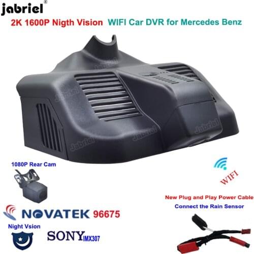 2K 1600P New Car DVR Dash Cam Video Recorder for Mercedes Benz G Class w463 w463a G350 G350d G500 G55 G63 G65 AMG 2019 2020 2021