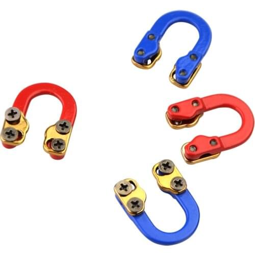 1pcs 3 Color Archery Metal D Loop U Shape Ring Metal D Ring for Fixing The Bowstring Point Compound Bow Shooting Accessories