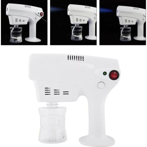 260ML Nano Blue Light Disinfection Machine Hair Care Styling Tool Moisturizing Nano Hair Steamer Spray Gun Household Sprayer