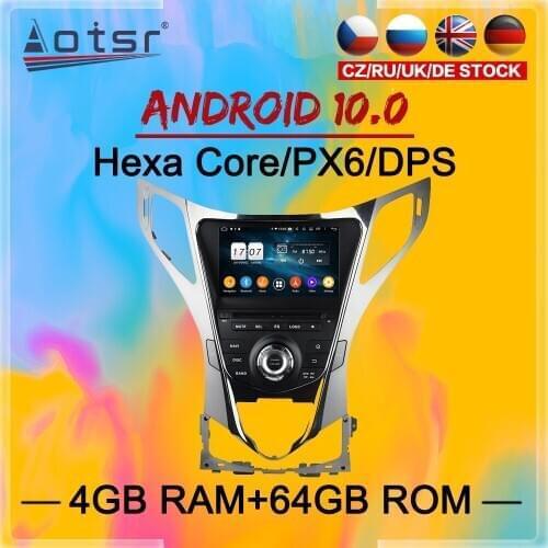 2 Din IPS Android 10 DSP Car multimedia Player For Hyundai AZERA Grandeur HG I55 2011+ GPS Navi Audio Radio WiF stereo head unit