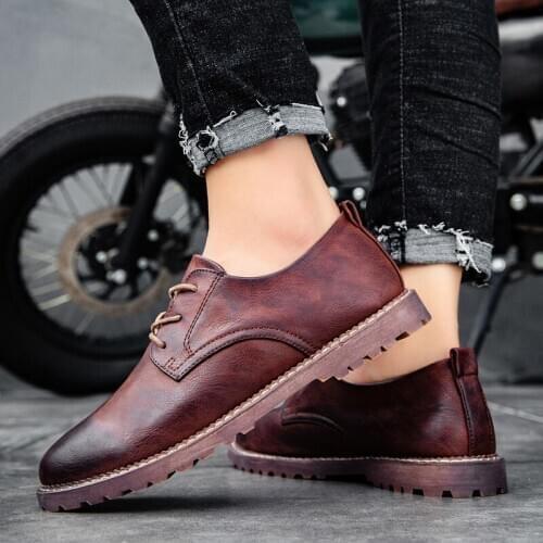 White slip on male hombre of man black 46 breathable sport size 2020 cuero para leisure informales causal Men comfortable Shoes