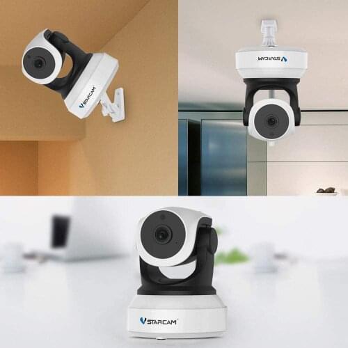 C24S VStarcam P2P HD 2MP 3MP Wifi IP Camera Eye4 Web Cam PTZ 1080P CCTV Camera Wi Fi SD Card Ipcam Pet Wireless Night Vision