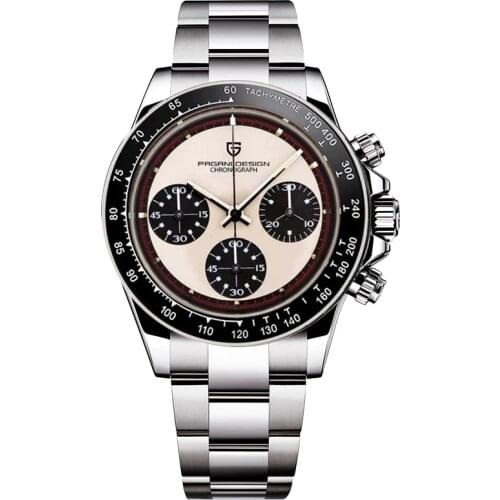 CADISEN C8184 Mens Watch Seiko-NH35A Automatic Mechanical Watches Men 100M Waterproof Wristwatch 40mm Sapphire Glass Dial Clock