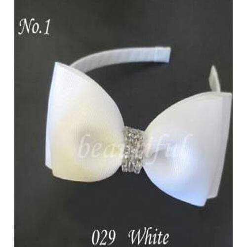 100 BLESSING Boutique Good Girl Woven Headband 5" Bowknot Hair Bow Clip 186 No