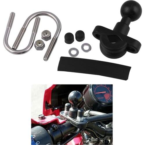 Bicycle Motorcycle Handlebar Rail Mount U Bolt Rails 0.5"-1.25"