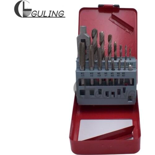 HSS Metric Hand Tap M3 M4 M5 M6 M8 M10 M12 Twist Drill 2.5 3.3 4.2 5 6.8 8.5 10.2 Wire tap wrench Screw Thread Taps and Drills