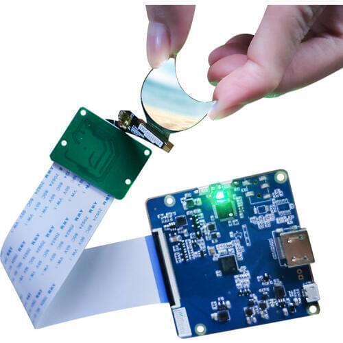 400*400 1.39 inch soft flexible IPS OLED LCD screen with micro usb MIPI HDMI driver board for smart watch display