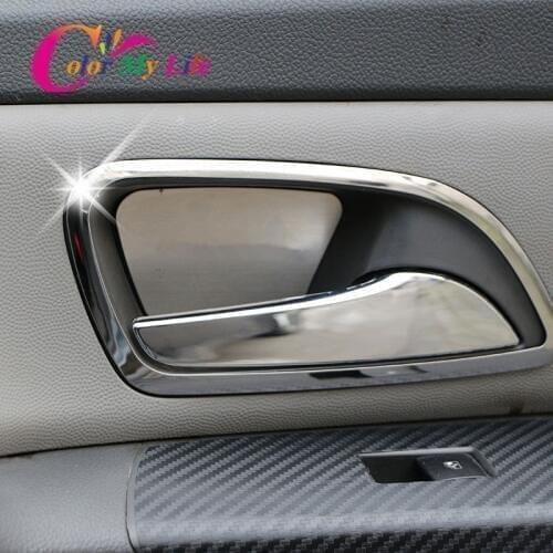 Stainless Steel Interior Door Handle Cover Trim Sticker Fit for Chevrolet Cruze 2009 - 2012 2013 2014 2015 Sedan Hatchback