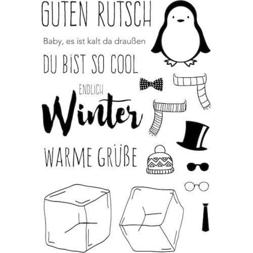 German Transparent Clear Silicone Stamp/Seal for DIY scrapbooking/photo album Decorative clear stamp A010