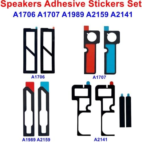 New Internal Loud Speaker Adhesive Stripes Stickers Set For Macbook Pro Retina 13" 15" 16" A1706 A1707 A1989 A2159 A2141