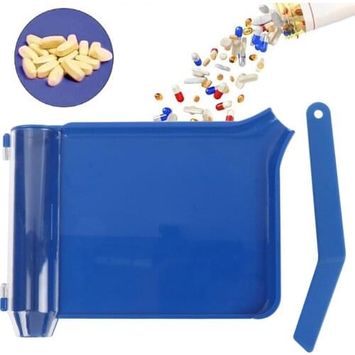 Plastic Pill Counting Tray Durable Practical Counting Tray Pill Cutter Dispenser For Pharmacists Pharmacy Technicians Doctor