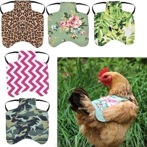Adjustable Pet Clothes Hen Apron Poultry Hen Saddle Apron Feather Protection Holder Chicken Protector J27 21 Dropshipping