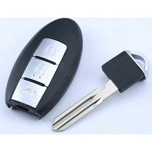 Smart Remote Key for Nissan Teana 2016 3 Buttons With 4A Transponder Chip 433mhz